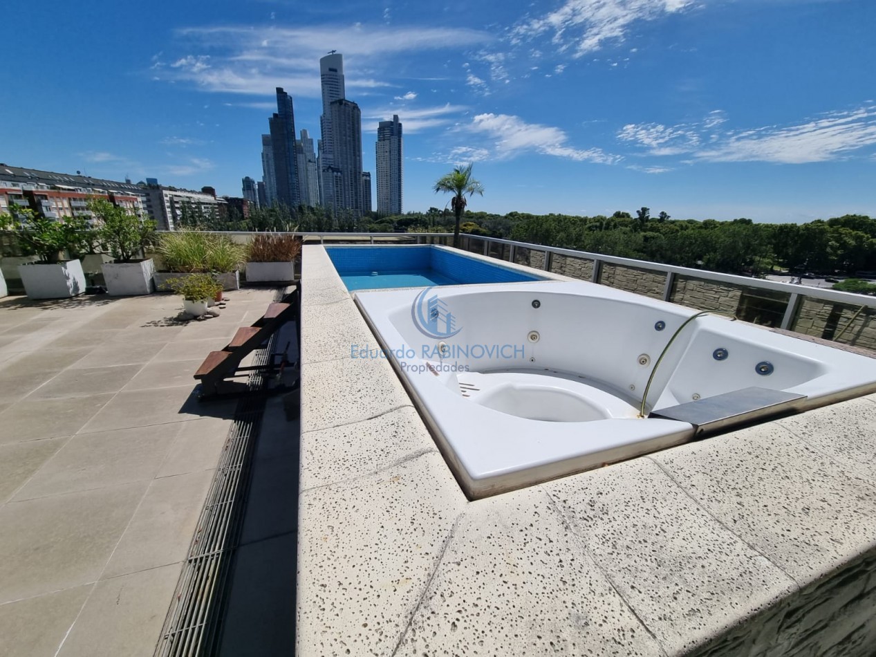 EXCLUSIVO DPTO. C/GRAN TERRAZA PRIVADA C/PARRILLA JACUZZI Y PISCINA. 3 COCHERAS FIJAS