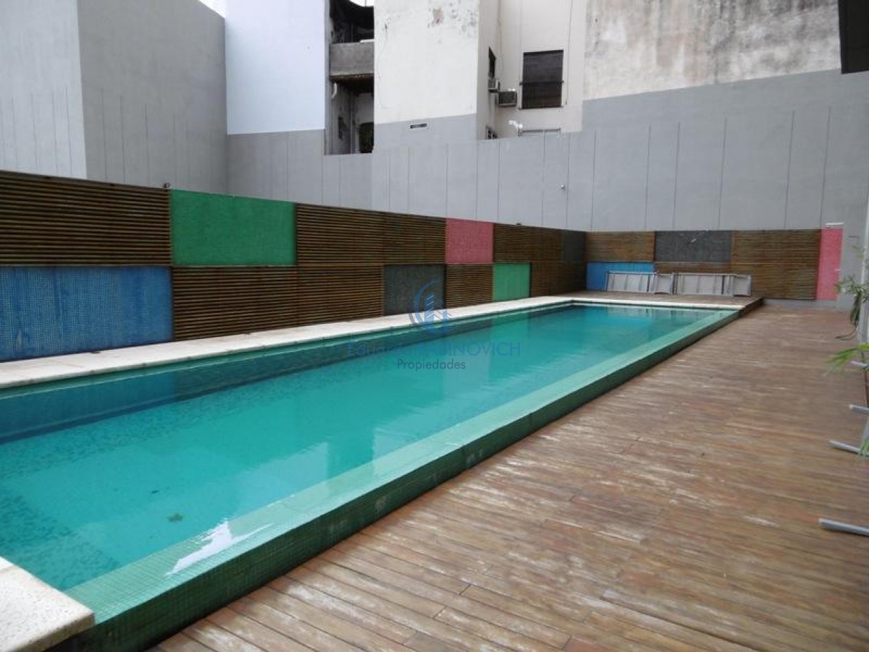 Dpto. 1 Dorm Suite +Toilette en Torre con Amenities y Seguridad